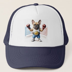 französische Bulldogge  im Boxring Trucker Hat