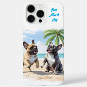 französische Bulldogge im Sommer  iPhone 16 Pro Max Case