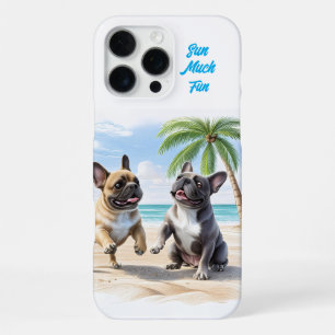 französische Bulldogge im Sommer  iPhone 16 Pro Max Case