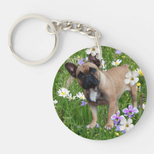 Französische. Bulldogge  Keychain