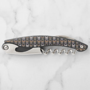 Französische Bulldogge Kopf French Bulldog Corkscrew
