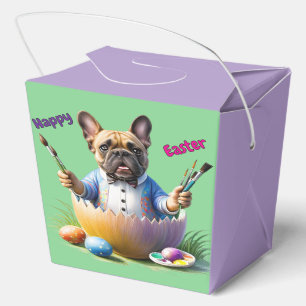 Französische Bulldogge Ostern Favor Box