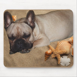 Französische. Bulldogge T Shirt Mouse Pad