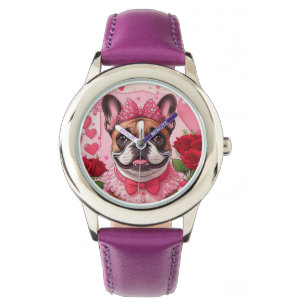 Französische Bulldogge Verliebt French Bulldog Watch