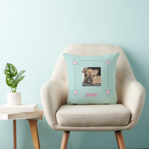 Französische Bulldogge Welpe Throw Pillow