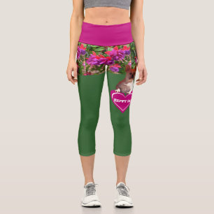 Französische Bulldoggen  Capri Leggings
