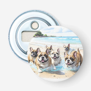 Französische Bulldoggen French Bulldog Rudel Sea Bottle Opener