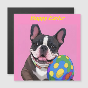 französische Bulldoggen Happy Easter Karte