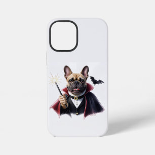 französische Bulldoggen Happy Halloween iPhone 12 Mini Case