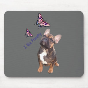Französische Bulldoggen Mousepad