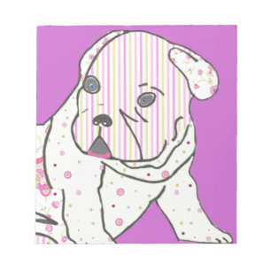Französische Bulldoggen Notizblock Notepad