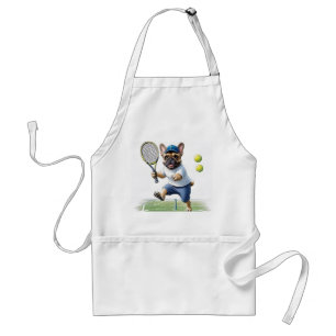 Französischen Bulldoggen Tennis Standard Apron