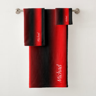 Frapper Red Flash sur l'ensemble de serviettes de 