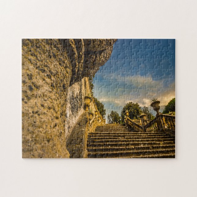 Frascati Stairs Rome. Jigsaw Puzzle (Horizontal)