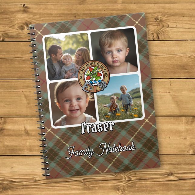 Fraser Family Photo Collage Notebook (Creator Uploaded)