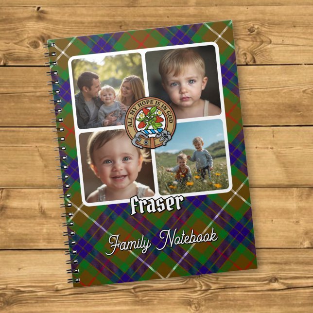 Fraser Family Photo Collage Notebook (Creator Uploaded)