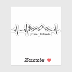 Fraser MTB Vinyl Sticker