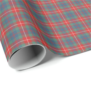 Fraser of Lovat Ancient Clan Tartan Wrapping Paper