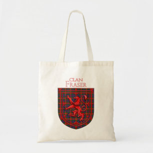 Fraser of Lovat Tartan Scottish Plaid Tote Bag