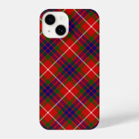 Fraser tartan red green blue purple plaid