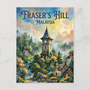Fraser's Hill Malaysia Postcard