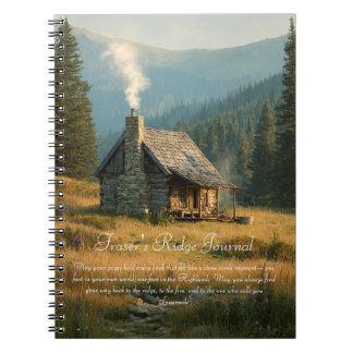Fraser's Ridge Cabin Sassenach Notebook