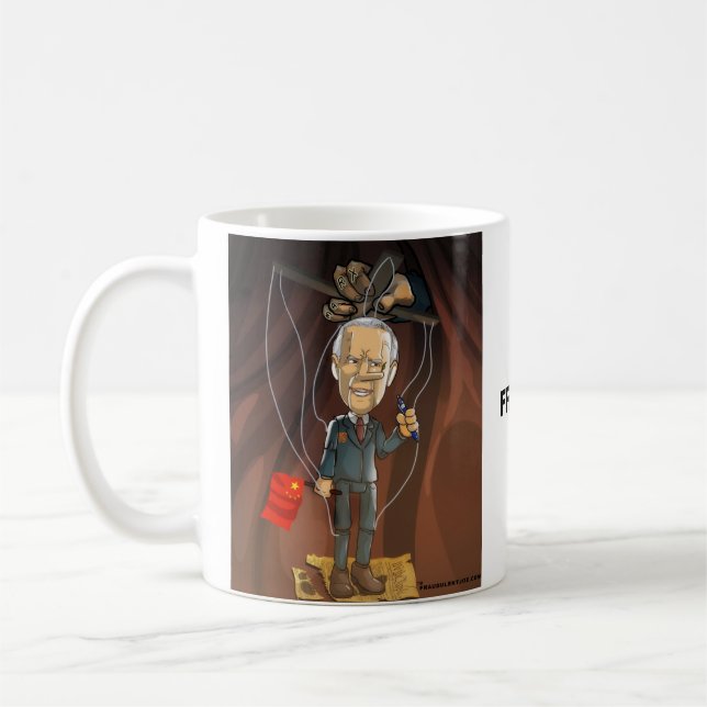 Fraudulent Joe Coffee Mug (Left)