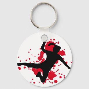 Frauenhandball handball sign keychain