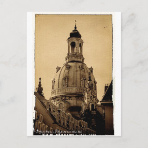 Frauenkirche Dresden - Vintage Postcard