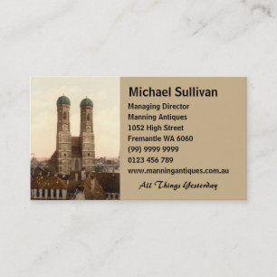 Frauenkirche, Munich, Bavaria, Germany Business Card