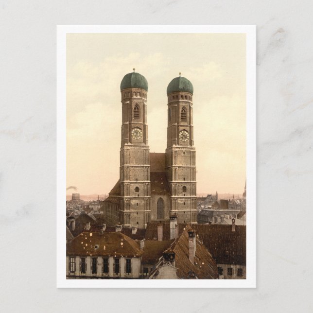Frauenkirche, Munich, Bavaria, Germany Postcard (Front)