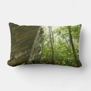 Frazier Rock Wall in Shenandoah National Park Lumbar Pillow