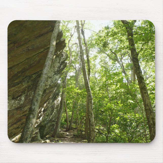 Frazier Rock Wall in Shenandoah National Park Mouse Pad (Front)
