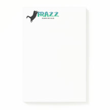 Frazz! Black Cat Post-It Notes