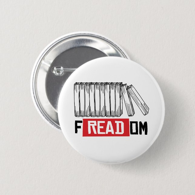 FREADOM 2 INCH ROUND BUTTON (Front & Back)