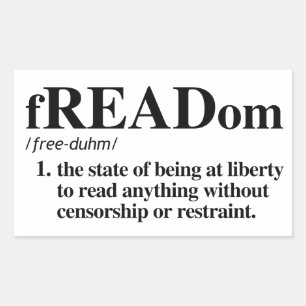 Freadom Definition Sticker