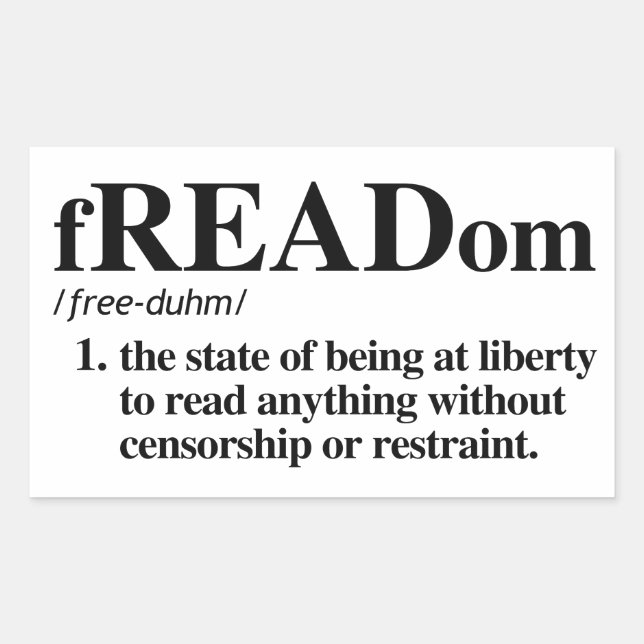 Freadom Definition Sticker (Front)