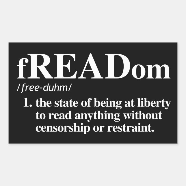 Freadom Definition Sticker (Front)