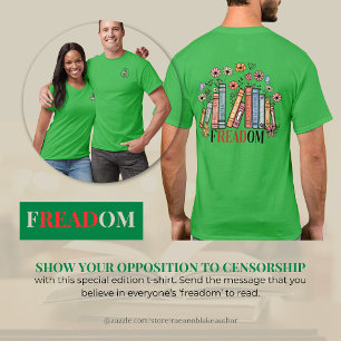 FREADOM T-shirt Unisexe "Liberté de Lire"