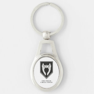 Freak Circle Press Key Ring