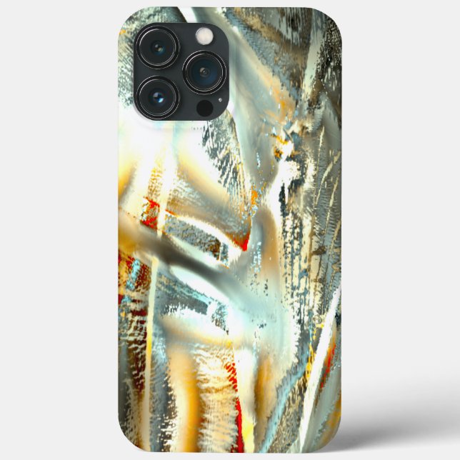 Freak grey texture burning parts to digital cutout Case-Mate iPhone case (Back)