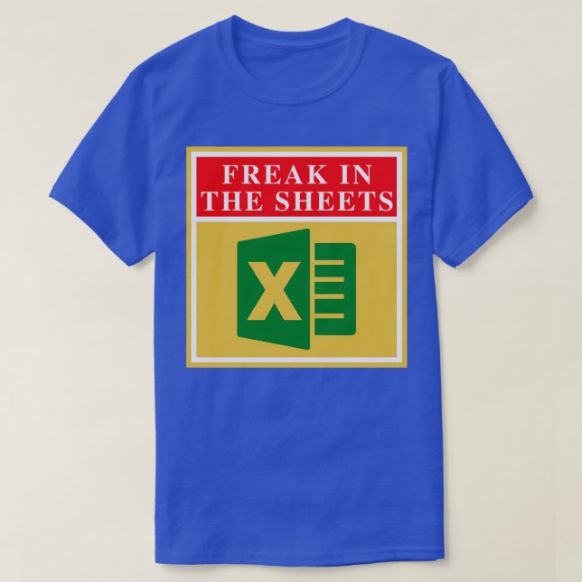 Freak In The Sheets 34 T-Shirt (Design Front)