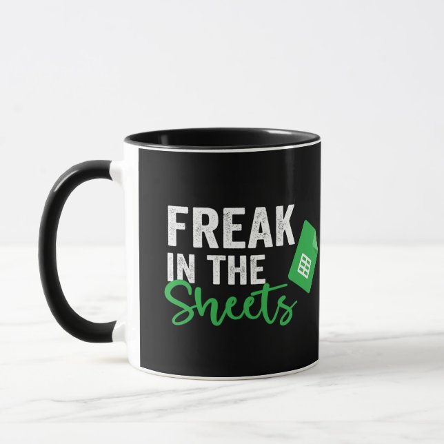 Freak in the Sheets Coffe Mug (Left)