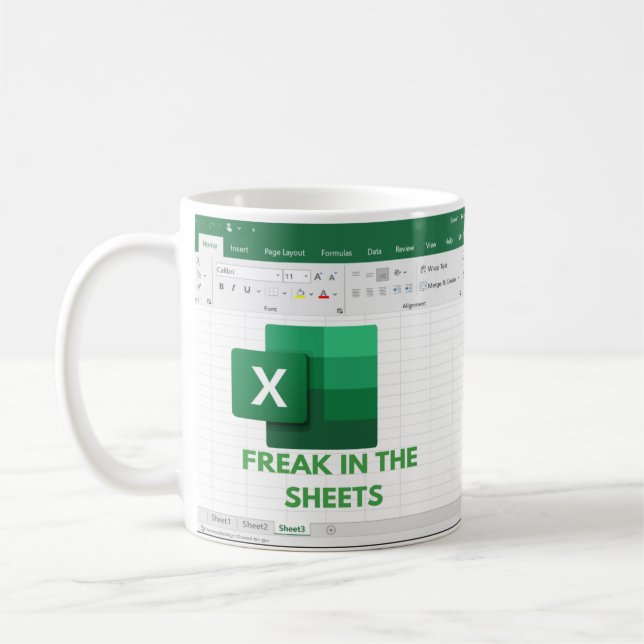 Freak in the Sheets Coffee Mug (Left)