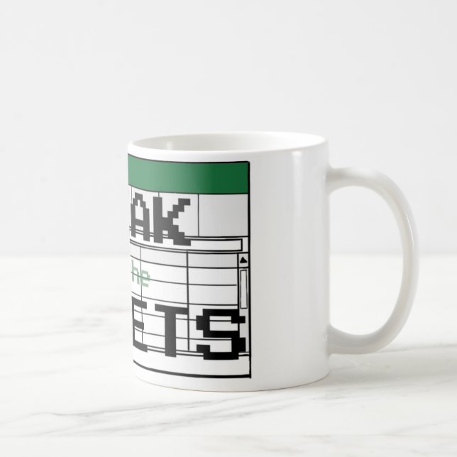 Freak in the Sheets mug (Right)