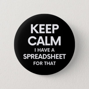 Freak in the Sheets - Spreadsheets Microsoft Excel 2 Inch Round Button