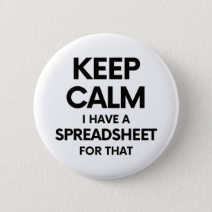 Freak in the Sheets - Spreadsheets Microsoft Excel 2 Inch Round Button