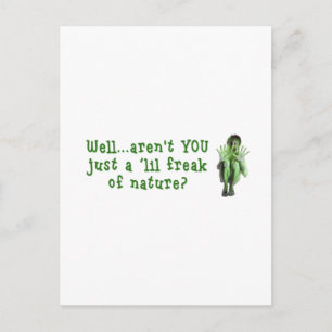 Freak Nature Postcard