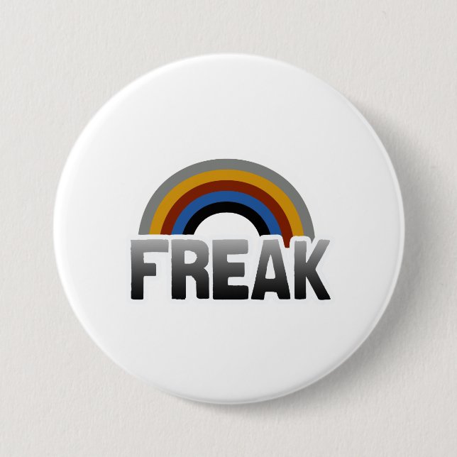 Freak Pride 3 Inch Round Button (Front)