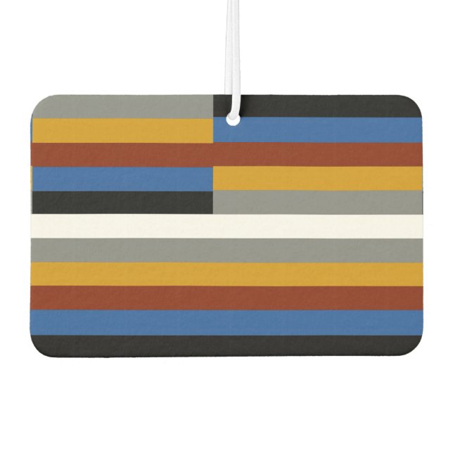 Freak Pride Flag Air Freshener (Front)